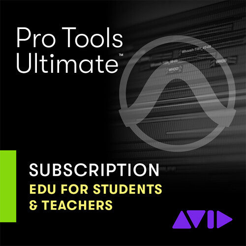 ProTools Ultimate 1yr Subscription EDU (Estudiantes / Maestros)