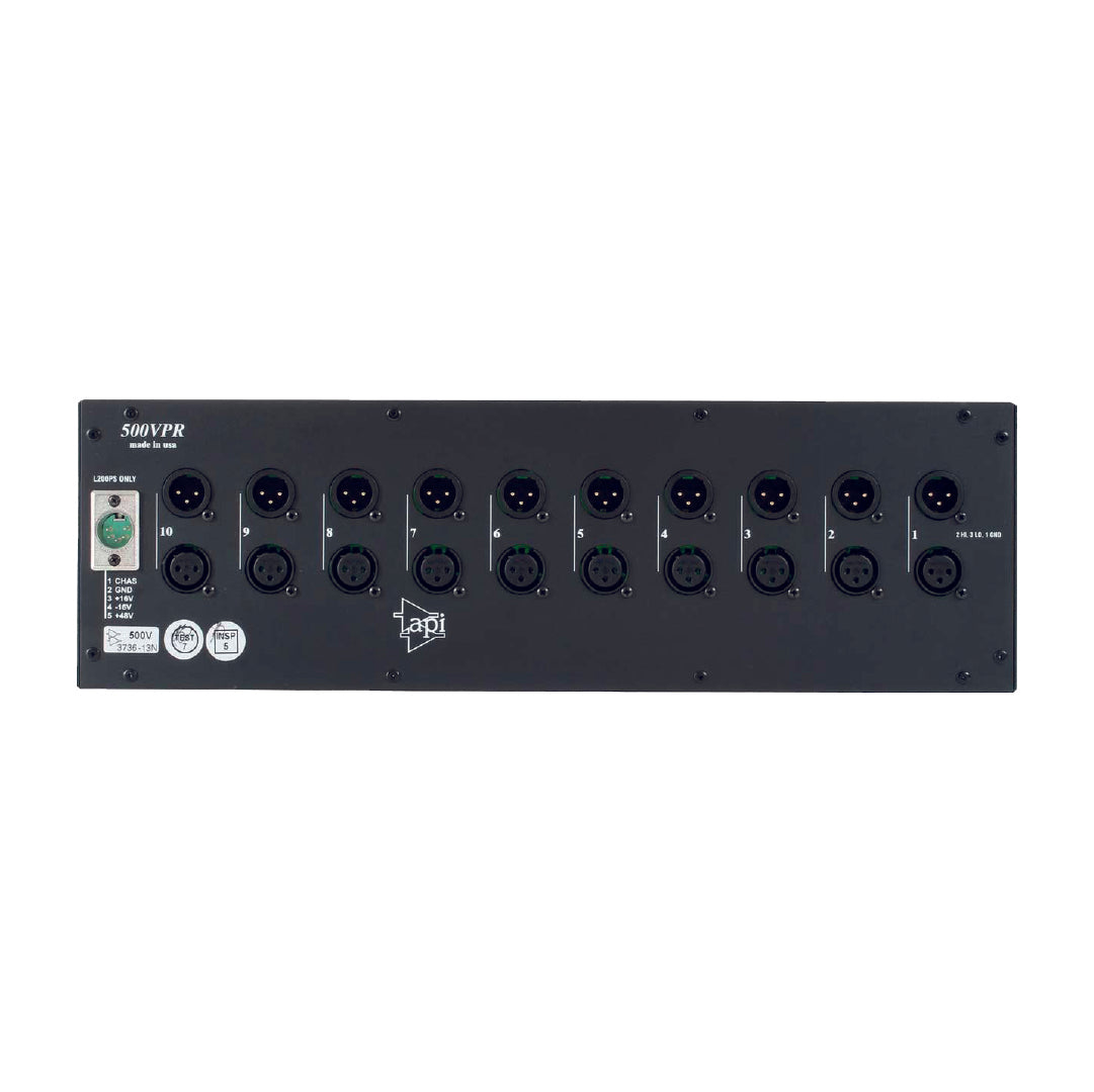 API 500VPR 10 slot Rack c/PSU - Imagen 2