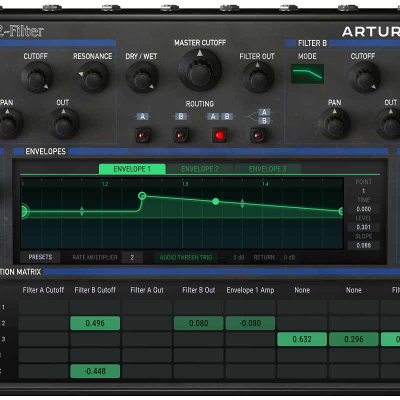 Arturia M12-Filter