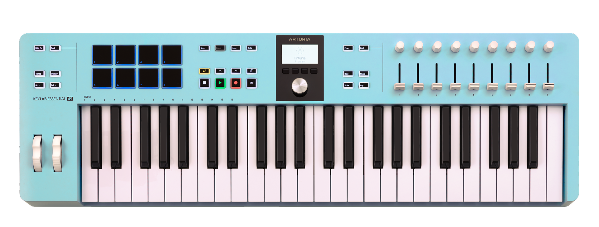 KeyLab MkII 49 Aquamarine - Imagen 6